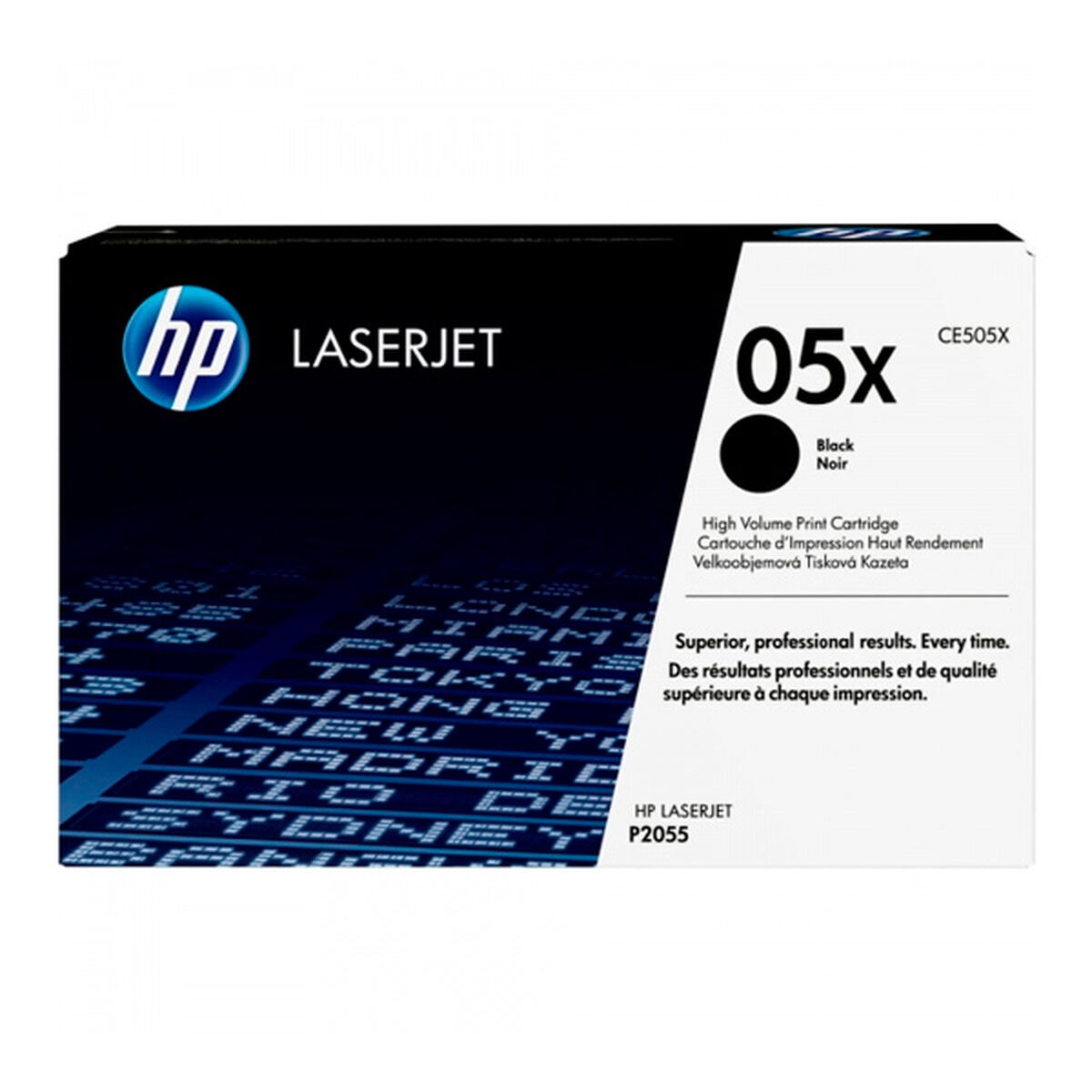 Toner HP CE505X Černý